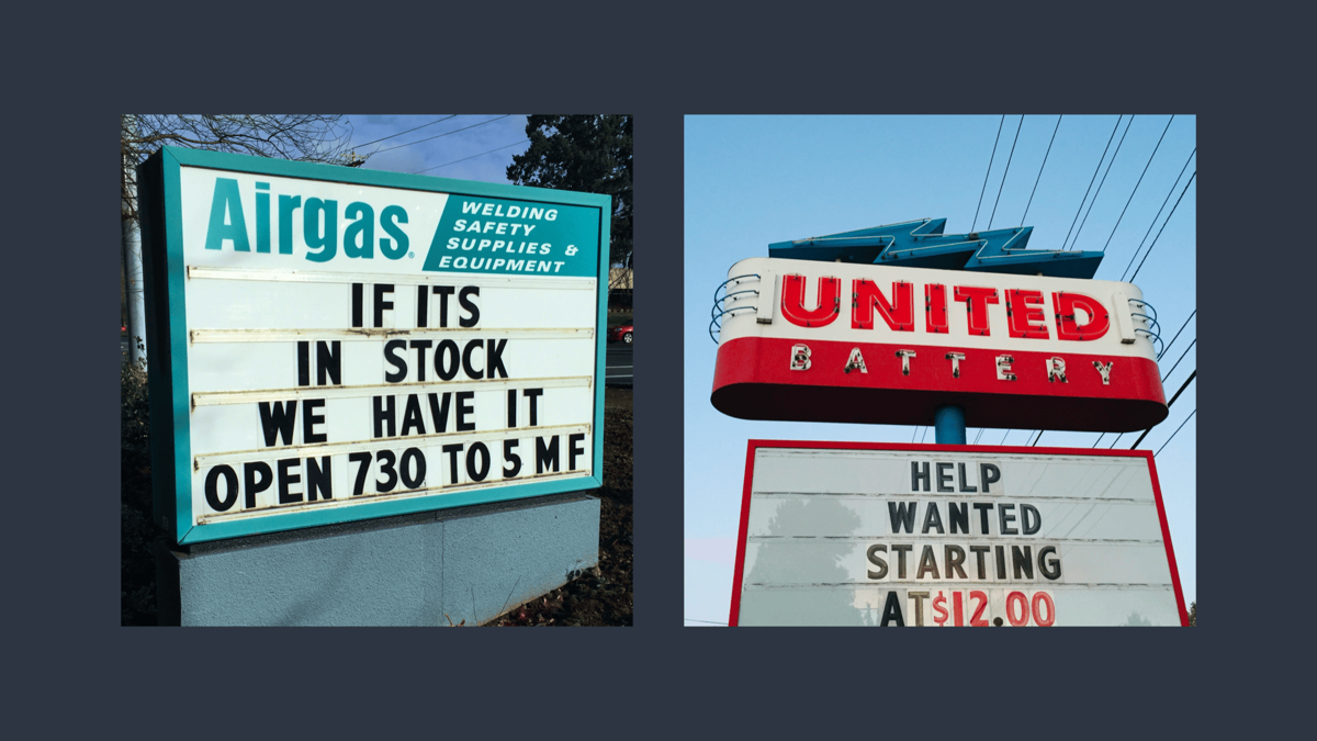 Two photos, side-by-side, to be described in the coming slides.